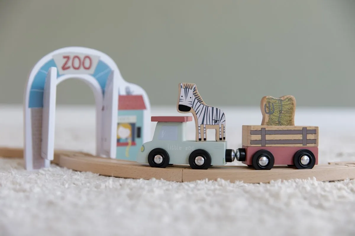 Wooden Zoo Railway Train Extension