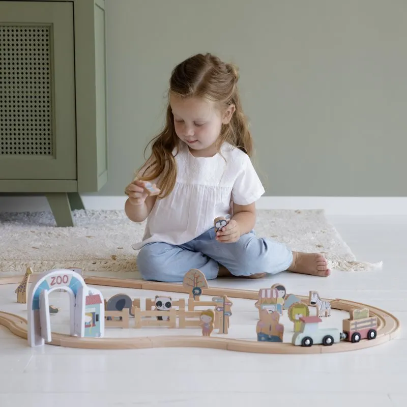 Wooden Zoo Railway Train Extension