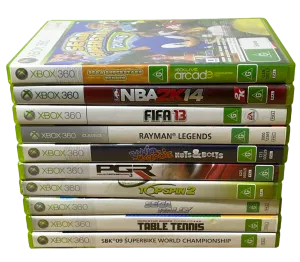Xbox360 10 Title Mega Pack Xbox 360 Bulk Buy Kids Bundle 8 (Preowned)